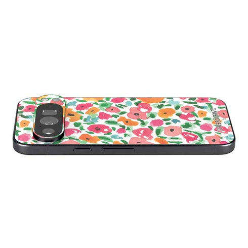 Bouffants and Broken Hearts Watercolor Floral Pixel 9 Pro XL Skin